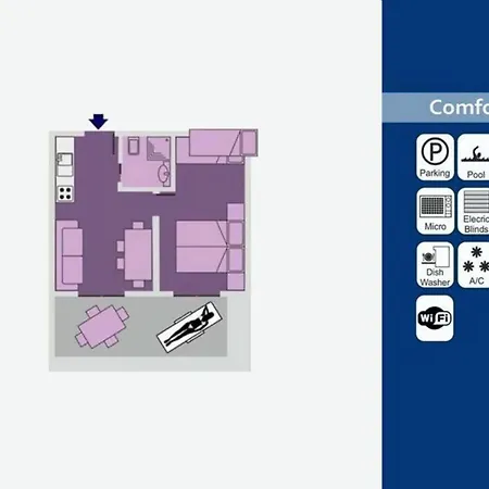 Comfortable Flat In A Fantastic Location Bibione