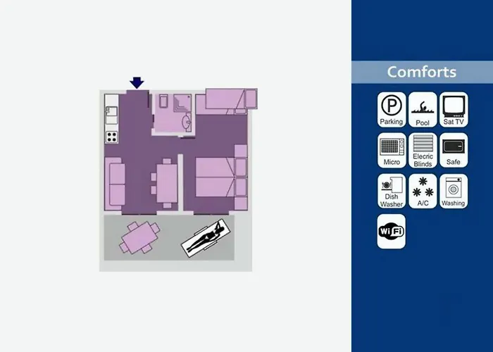 Comfortable Flat In A Fantastic Location * 比比翁